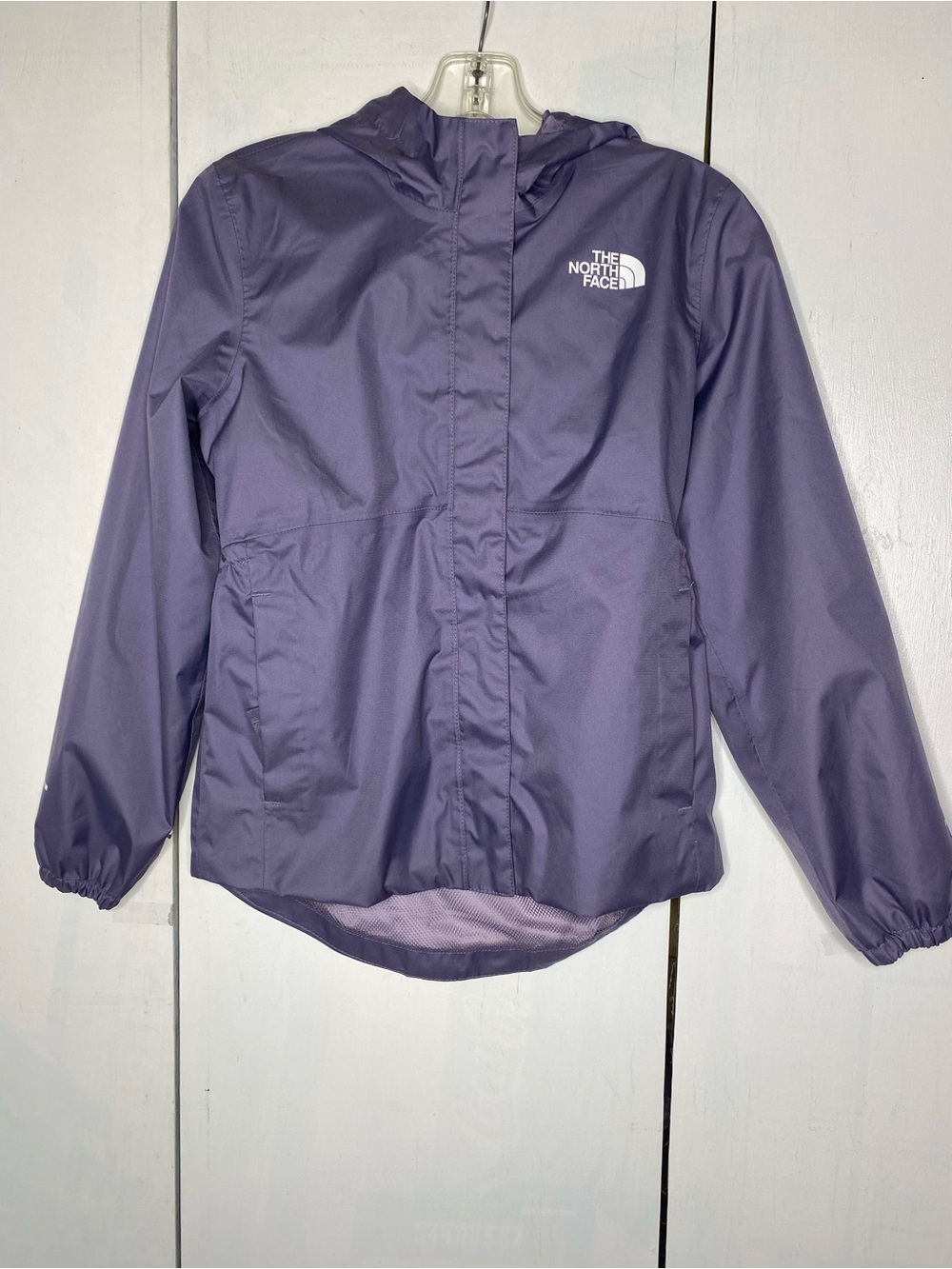 The North face kids windbreaker rain jacket  size 12